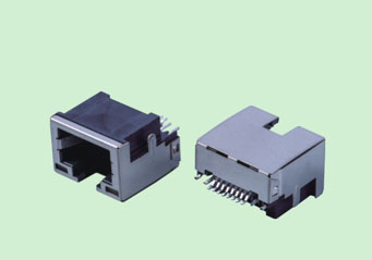 RJ310-AA RJ45沉板4.2SMT带灯