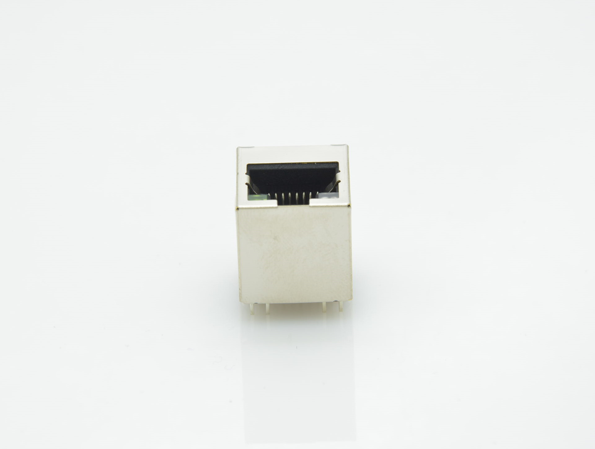 RJ45,180度屏蔽带灯